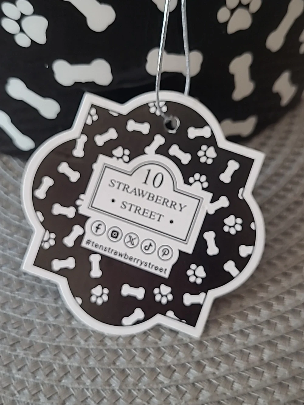 Strawberry Street Dog Bowl